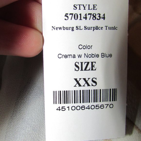 WHBM Sleeveless Patterned Silk Tunic - Picture 6 of 8